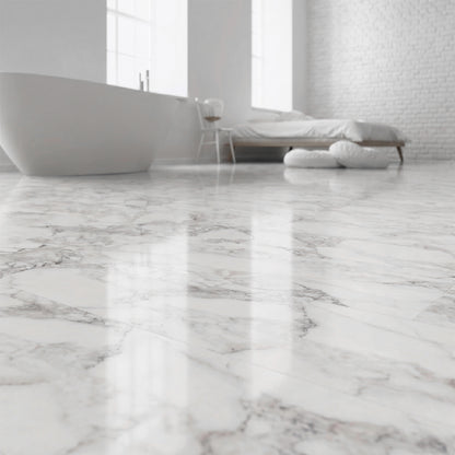Arabescato - Aqua Pro 8.5mm High Gloss Wide Laminate Flooring
