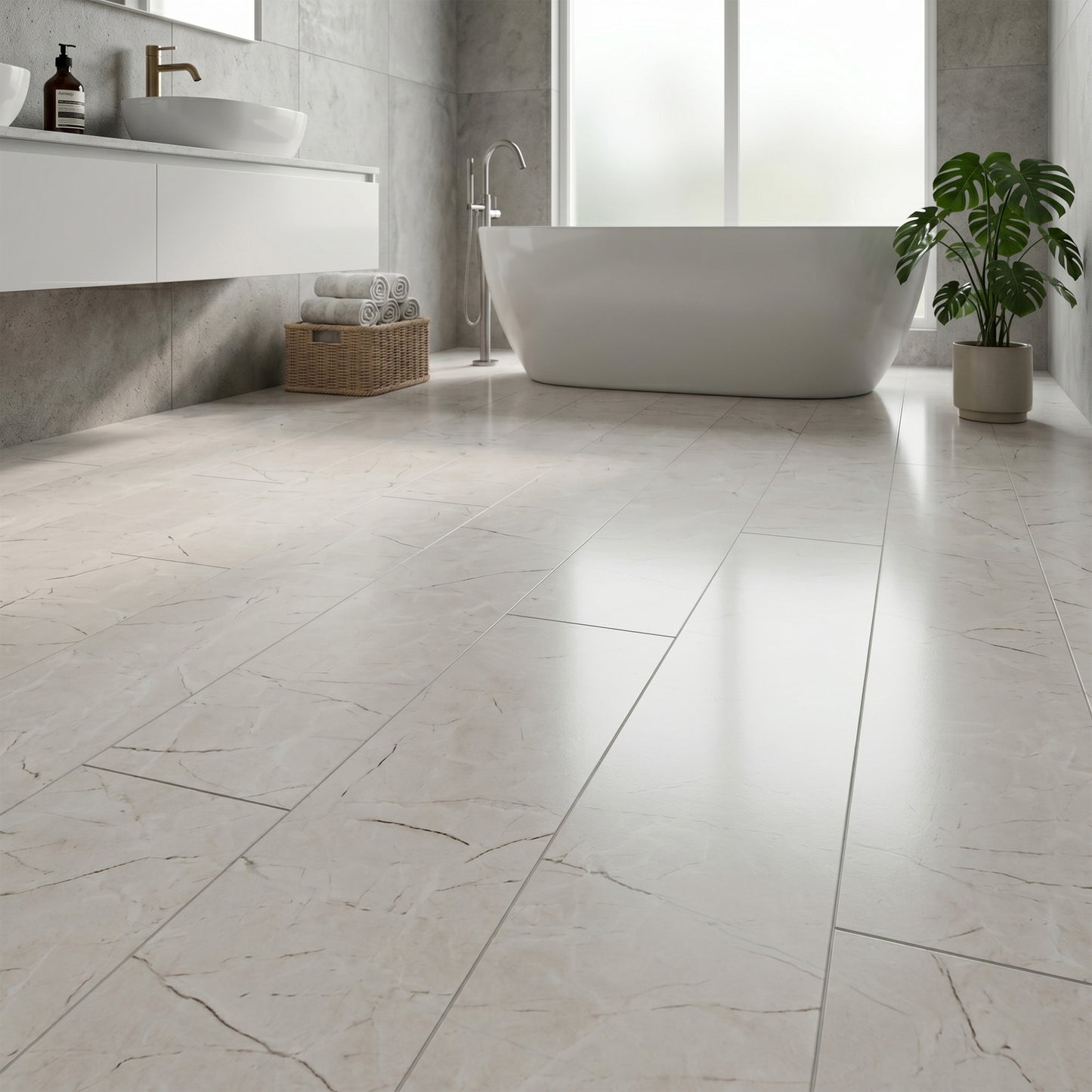 Vicosa Suave - Aqua Pro 8.5mm High Gloss Wide Laminate Flooring