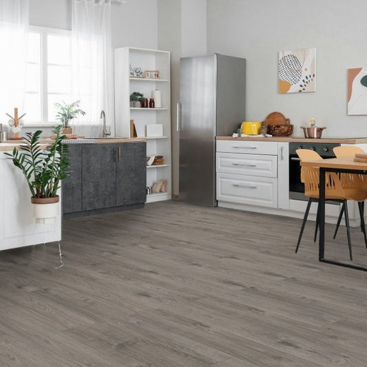 Atlas Oak Anthracite - Robusto Villa 12mm Waterproof Laminate Flooring