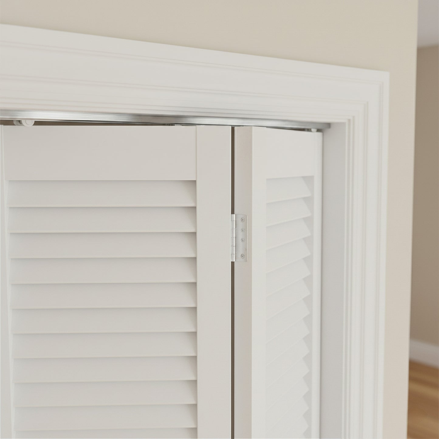 Silver 1067mm Top Hung Bi-fold Sliding Door Track