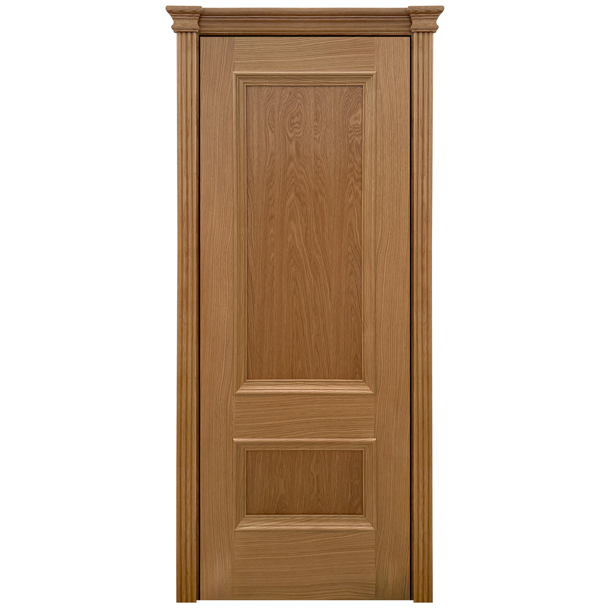 Oak Fully Finished Mayfair 2 Panel FD30 Internal Fire Door
