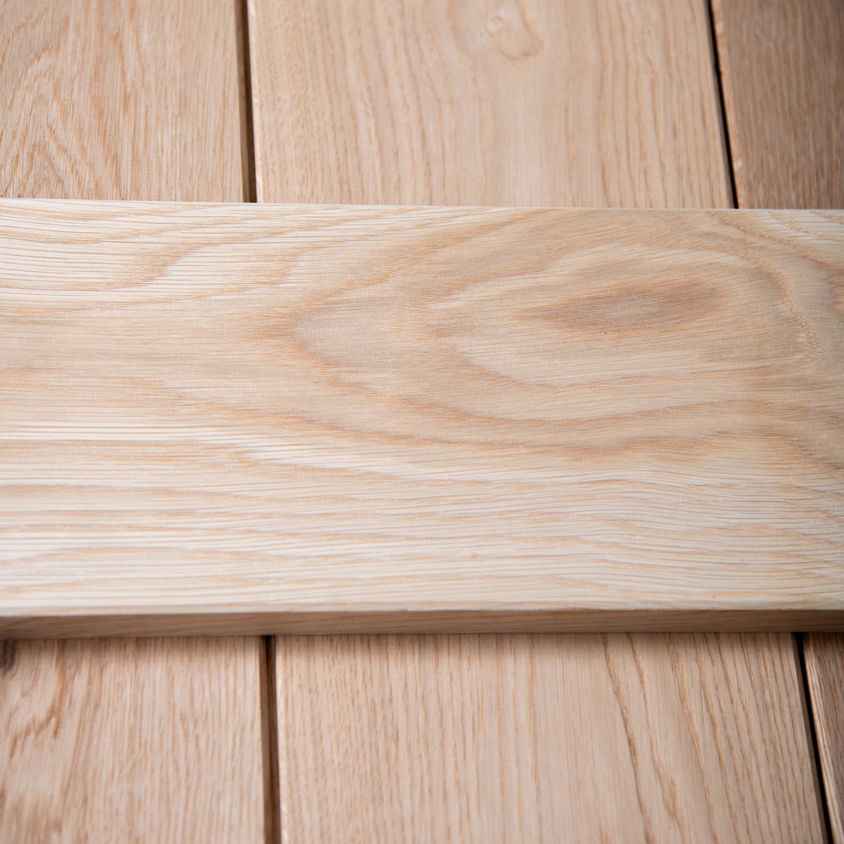 Solid Rustic Oak Grange Unfinished 3 Ledged Door