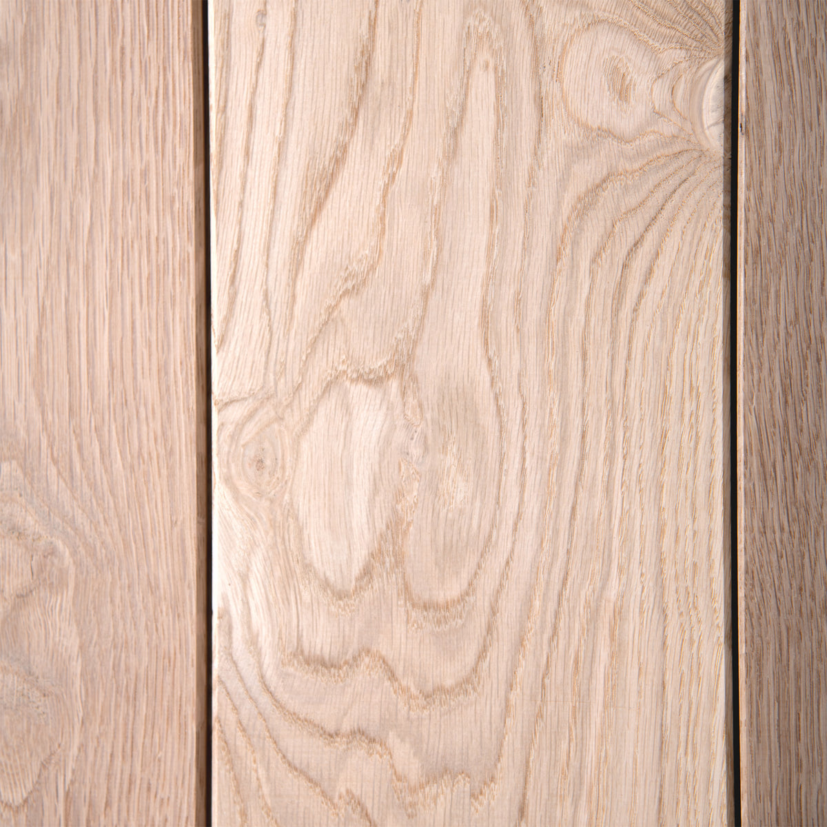 Solid Rustic Oak Grange Unfinished 3 Ledged Door