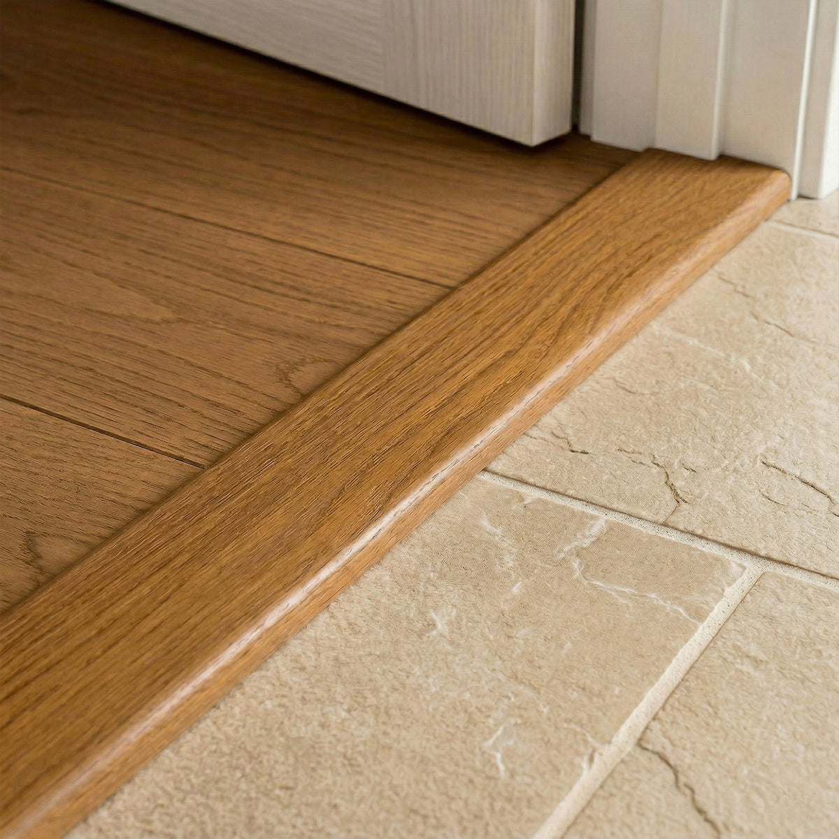 Toffee Oak - Connecting Profile Door Bar 990mm
