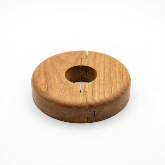 Natural Oiled Radiator Pipe Rose Cover