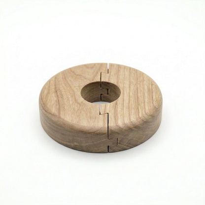 Washed Oak Radiator Pipe Rose Cover