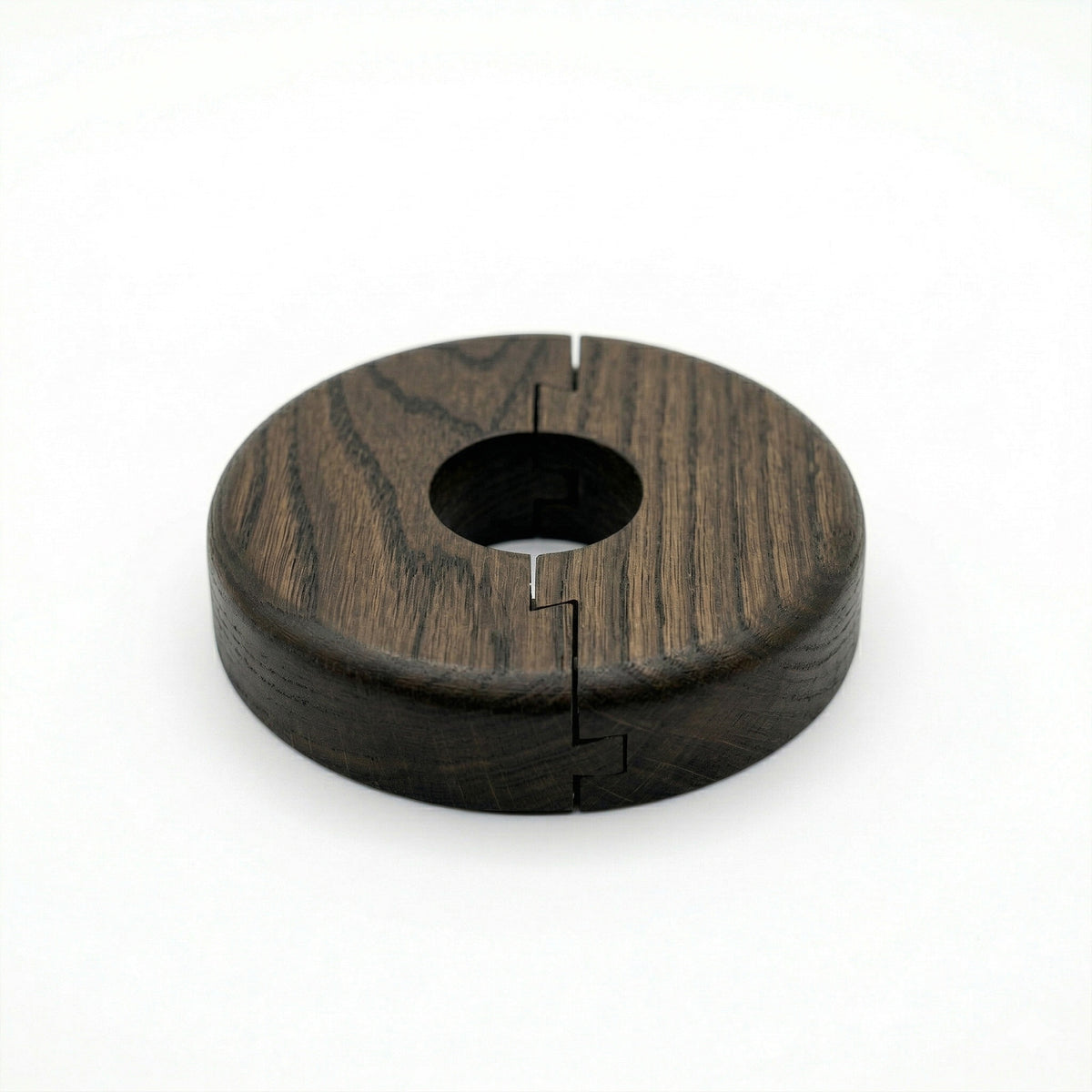 Dark Oak Radiator Pipe Rose Cover