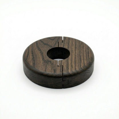 Dark Oak Radiator Pipe Rose Cover