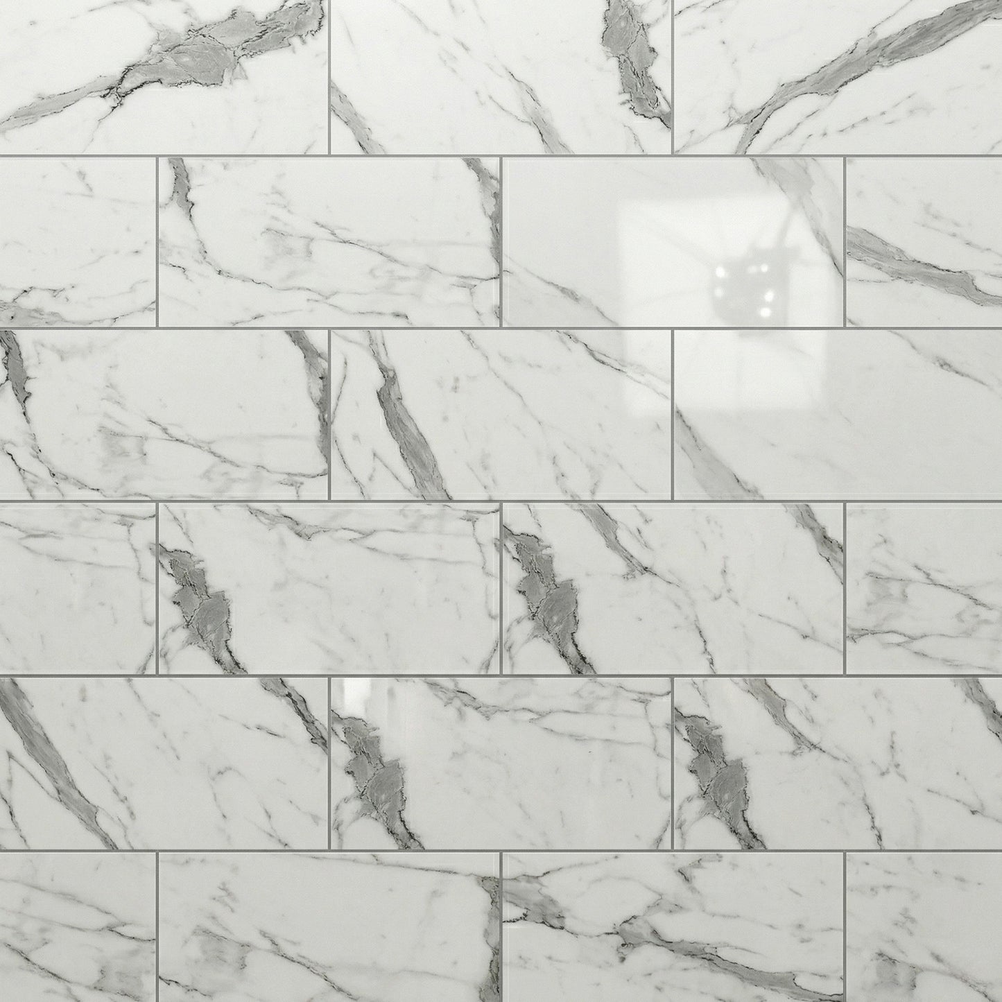 Marble Sarzana - Lustre Stone 8mm High Gloss Laminate Flooring