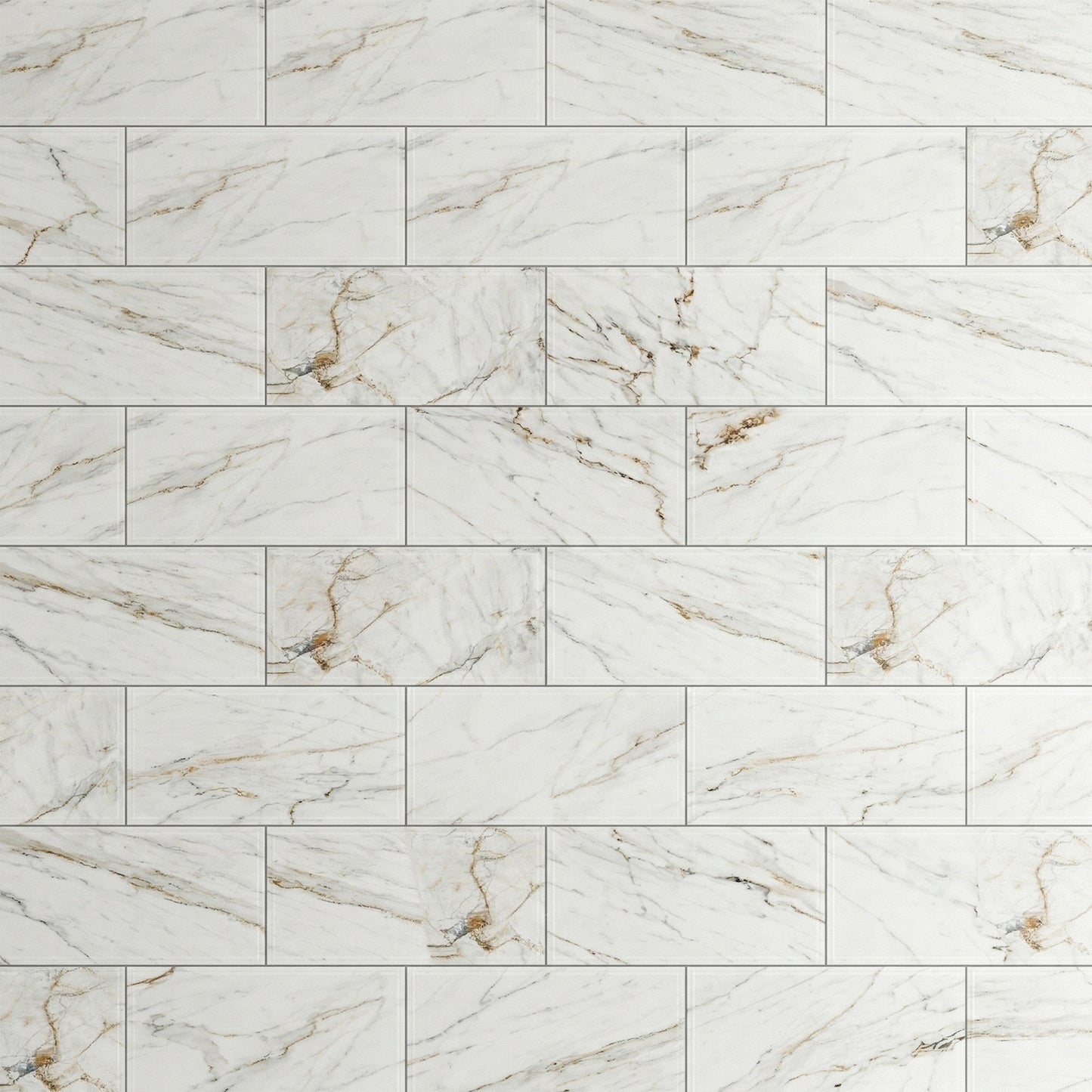 Marble Arcola - Lustre Stone 8mm High Gloss Laminate Flooring