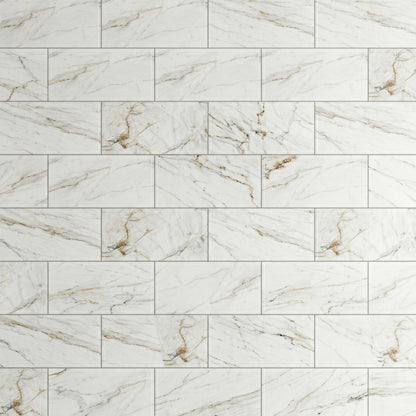 Marble Arcola - Lustre Stone 8mm High Gloss Laminate Flooring