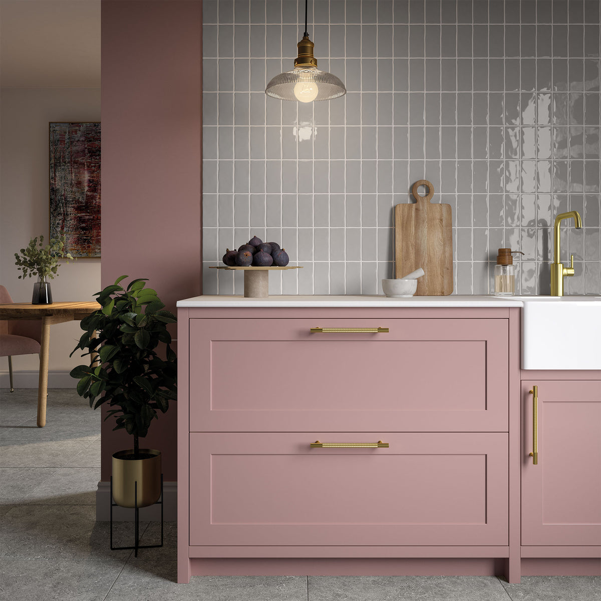 Terra Cotton Gloss - Ceramic Wall Tile