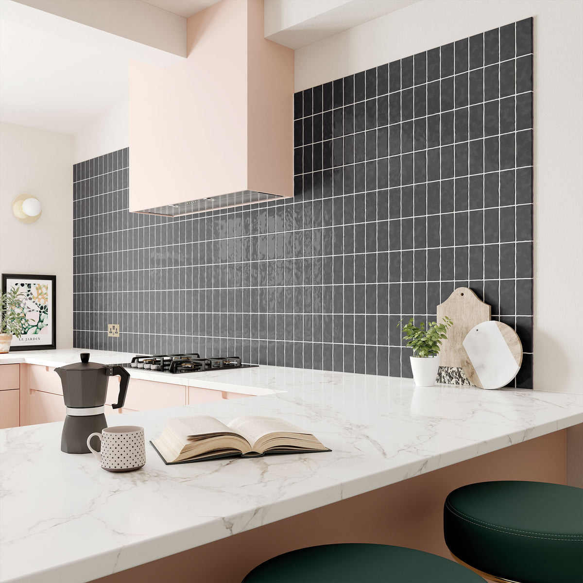 Terra Smoke Gloss - Ceramic Wall Tile