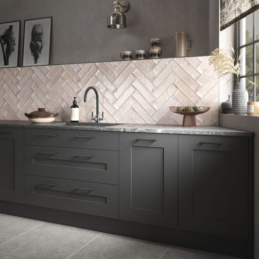 Rose Gloss - Aura Smooth Ceramic Wall Tile