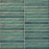 Emerald Gloss - Elara Smooth Linear Ceramic Wall Tile
