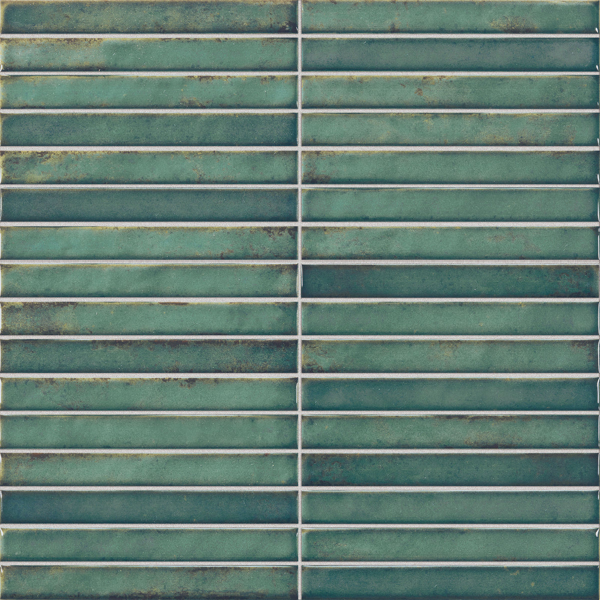 Emerald Gloss - Elara Smooth Linear Ceramic Wall Tile