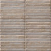 Grey Gloss - Elara Smooth Linear Ceramic Wall Tile