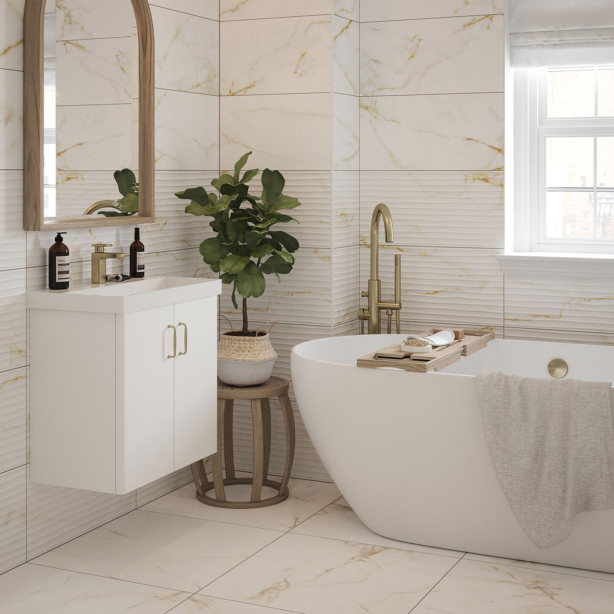 Sterling Matt - Textured Ceramic Wall Tile
