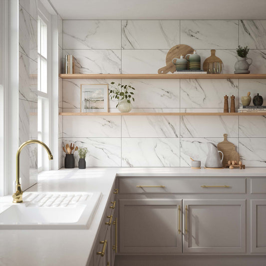 Clarence Matt - Smooth Ceramic Wall Tile