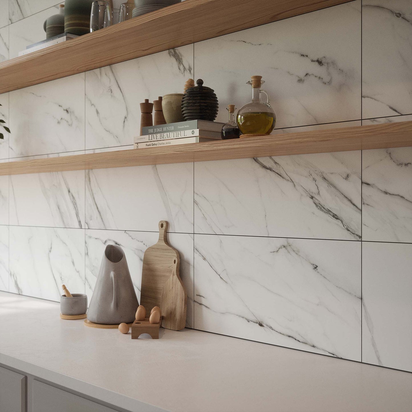 Clarence Matt - Smooth Ceramic Wall Tile