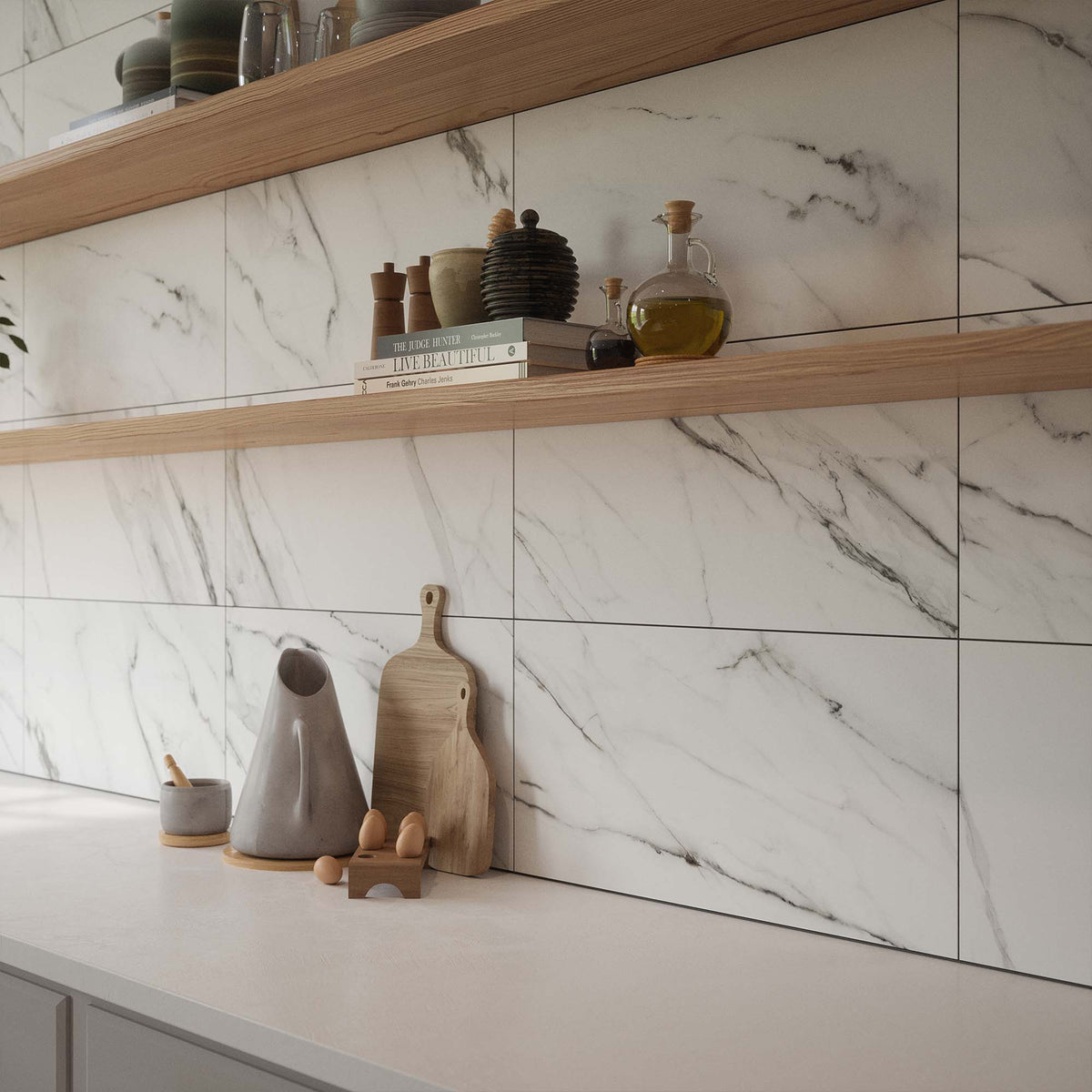 Clarence Matt - Smooth Ceramic Wall Tile