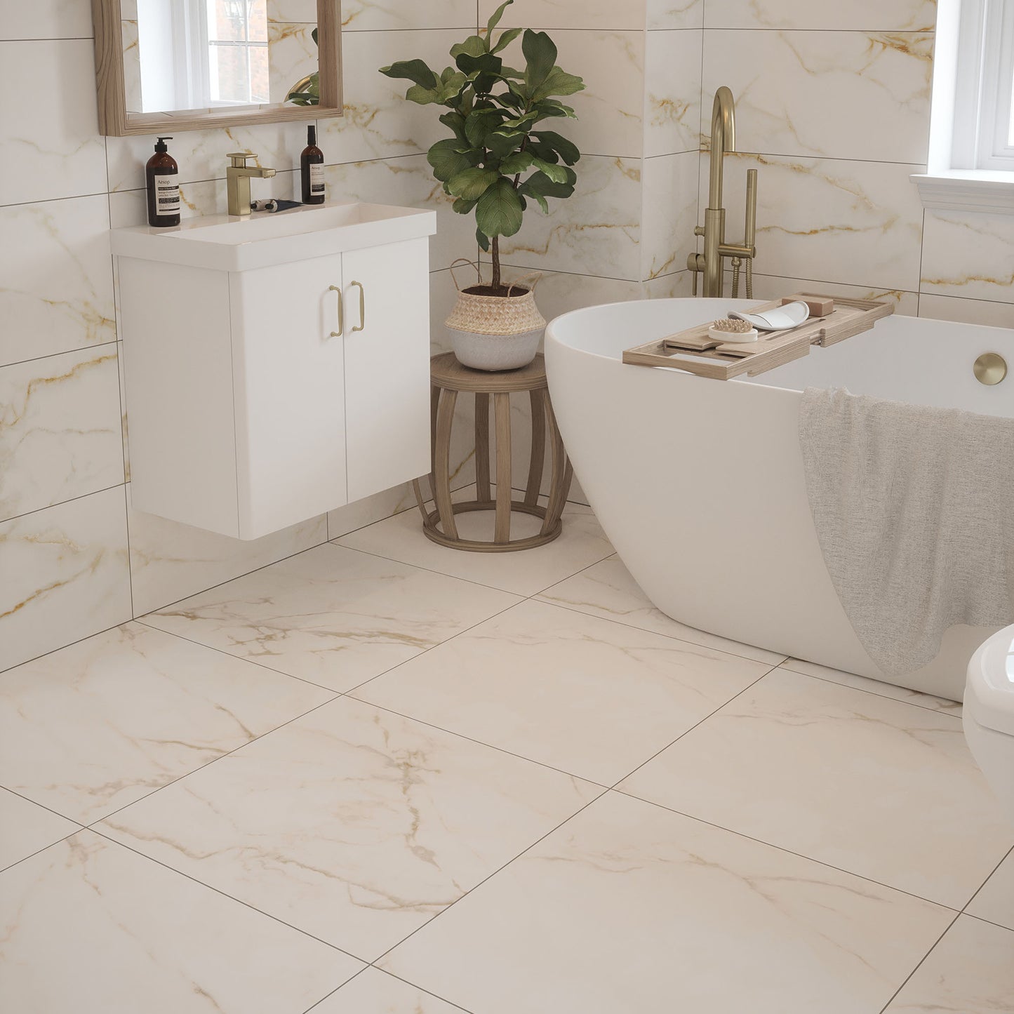 Sterling Matt - Smooth Porcelain Wall & Floor Tile