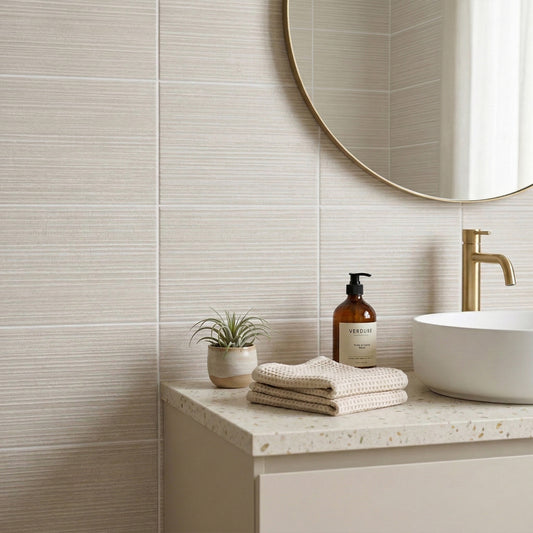 White Matt - Urban Textured Porcelain Wall & Floor Tile