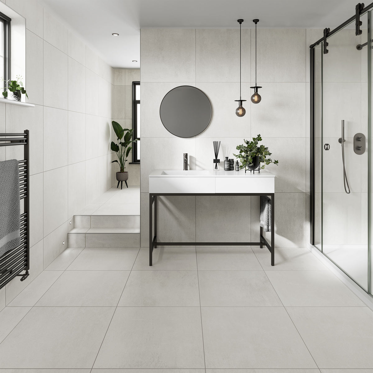Urban White Matt - Porcelain Wall & Floor Tile