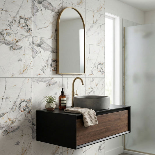 Celeste Matt - Smooth Porcelain Wall & Floor Tile