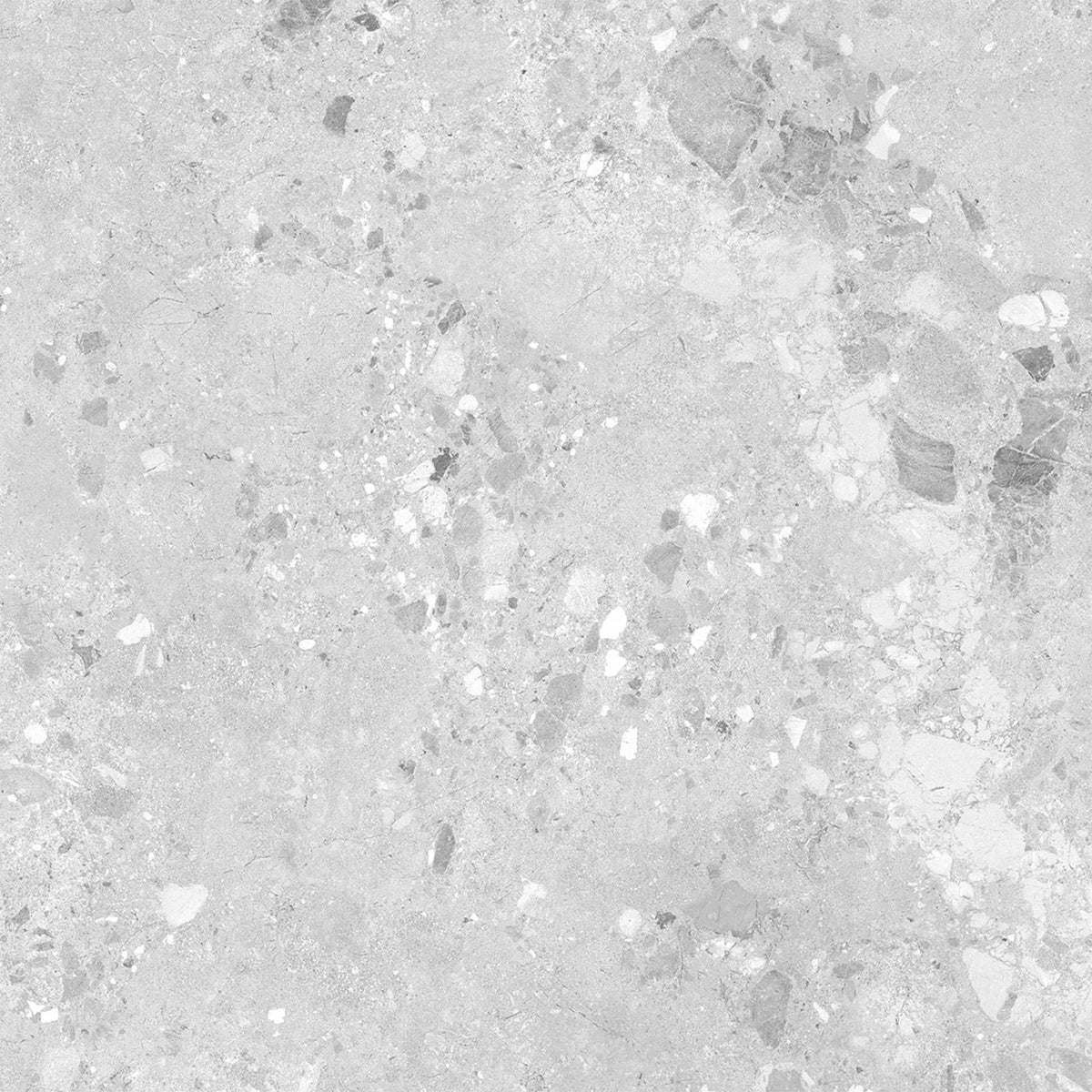 Grey Matt - Terazzia Smooth Porcelain Wall & Floor Tile