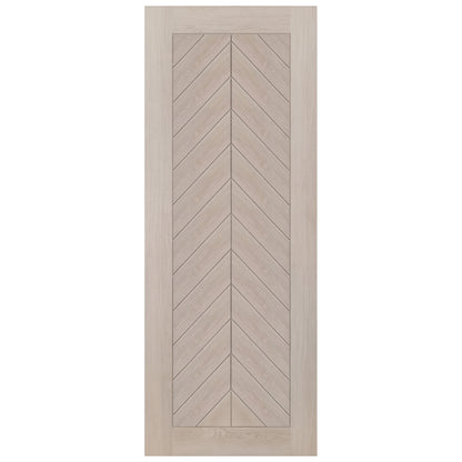 Liberty Doors | Ivory Fully Finished Internal Endure Laminate Chevron Door