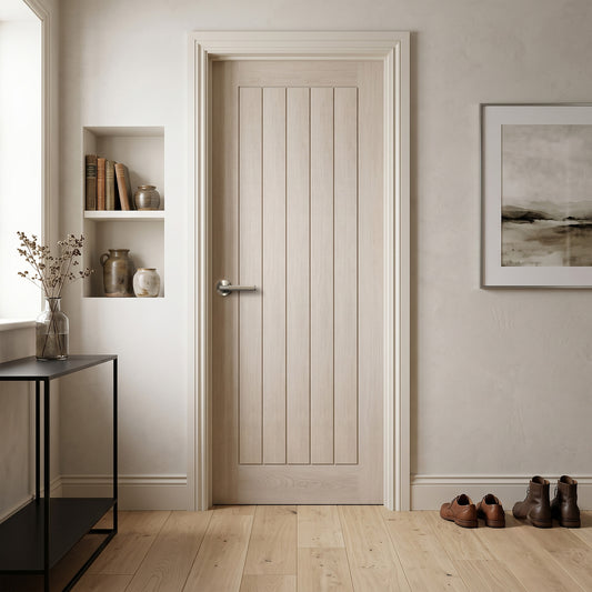 Ivory Fully Finished Internal Endure Laminate Farley FD30 Fire Door