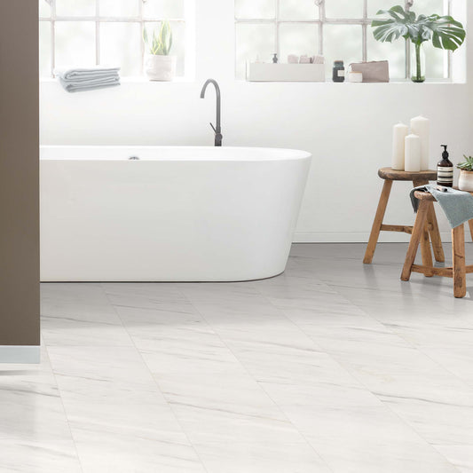 Ivory Marble - Stone Essence Aqua Water Resistant 8mm Laminate Flooring