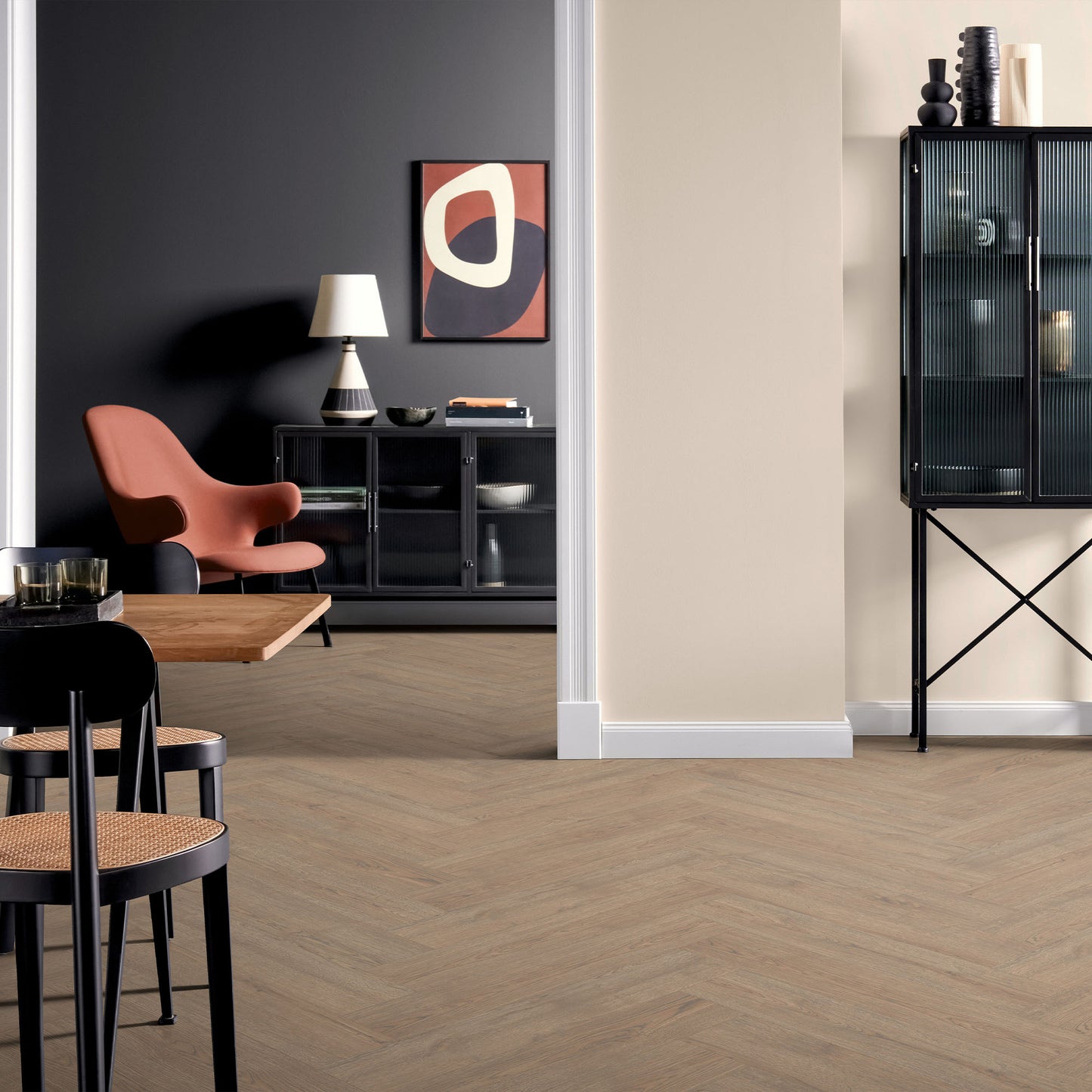 Classic Parquet Oak - Wood essence 8mm Sample (EL2190)