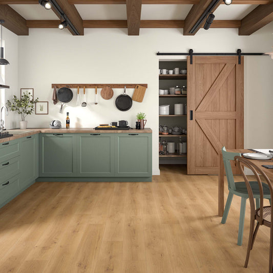 Golden Dune Oak - Wood Essence Aqua Water Resistant 10mm Laminate Flooring