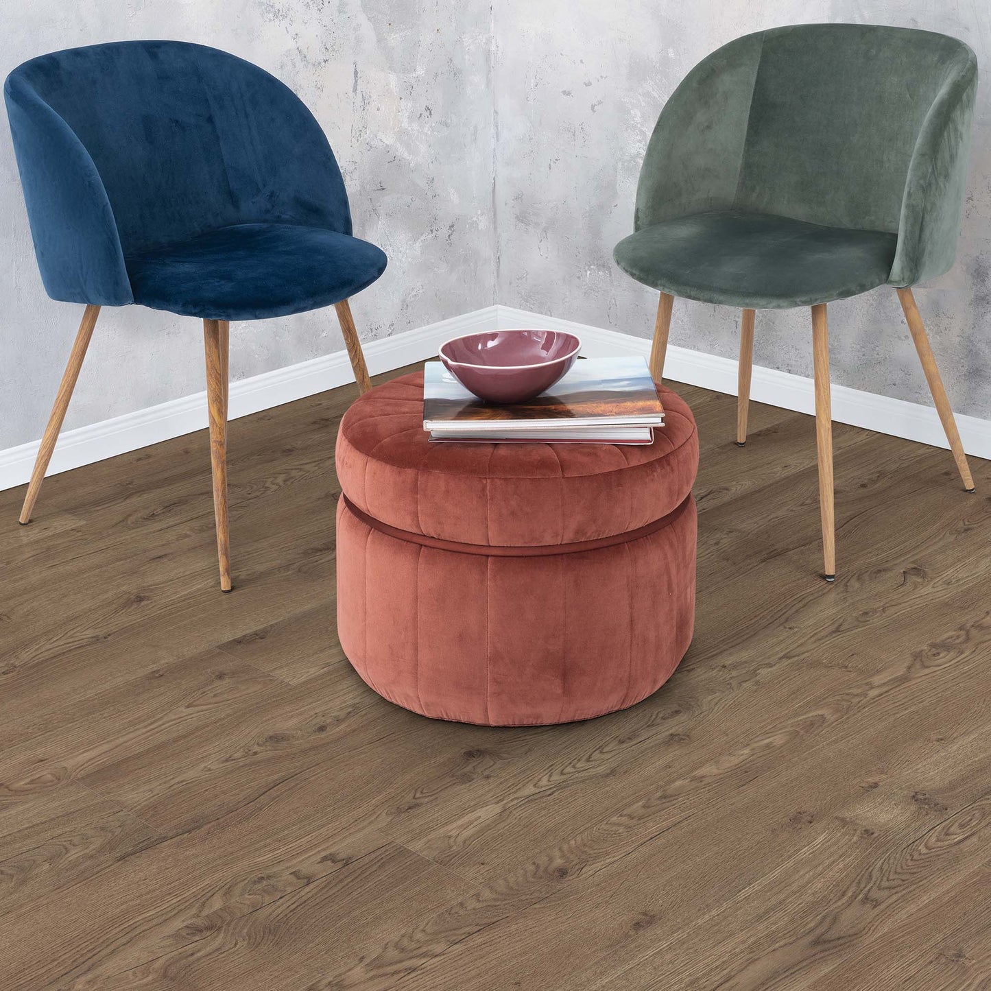 Smoked Oak - Wood essence aqua 10mm Sample (EL2858)
