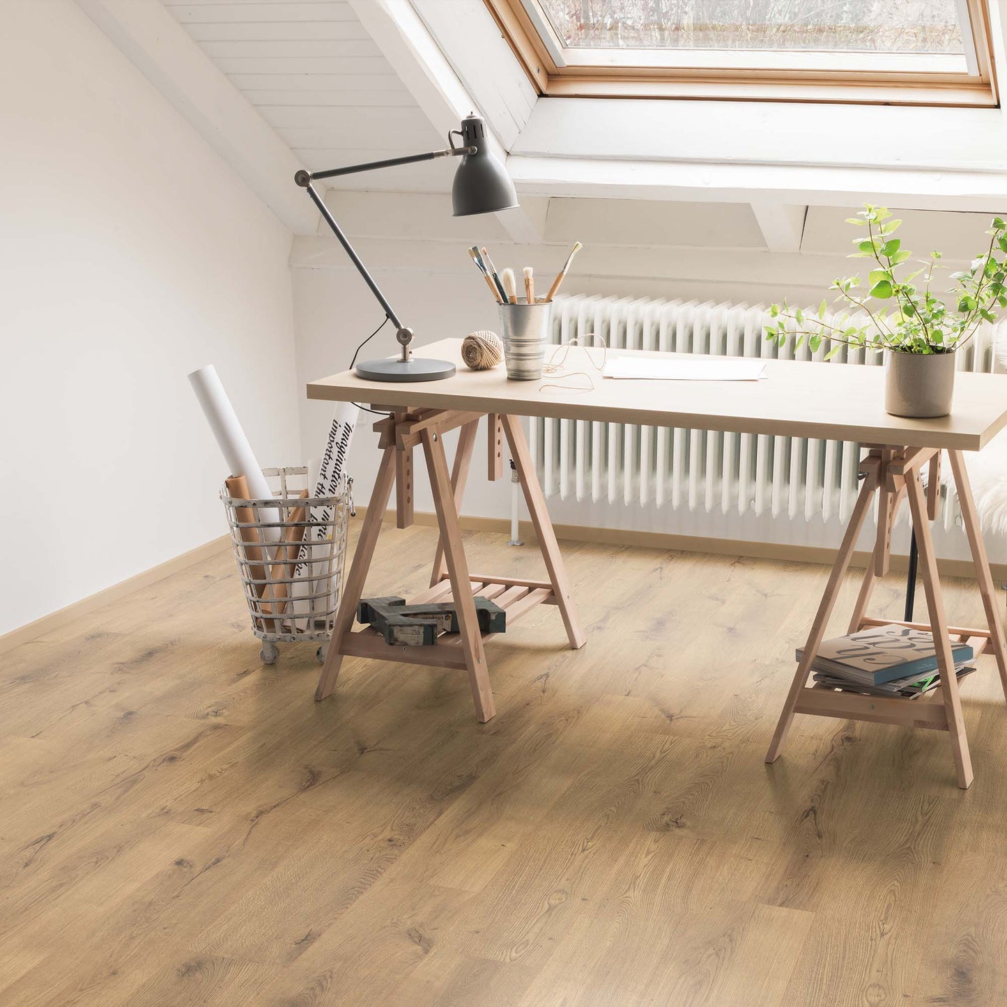 Natural Annecy Oak - Wood essence aqua 10mm Sample (EL2953)