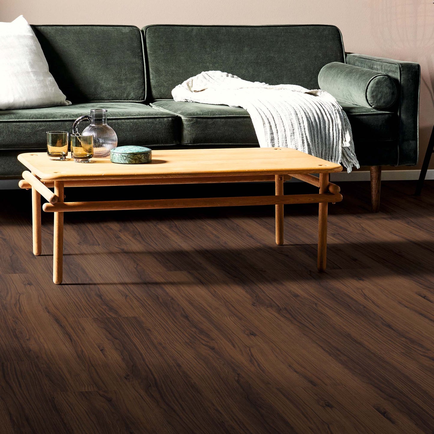 Rich Arden Walnut - Wood essence aqua 10mm Sample (EL1307)