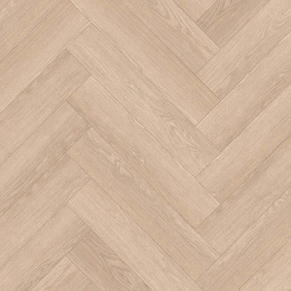 Soft Heritage Oak - Wood Essence Water Resistant 8mm Herringbone Laminate Flooring