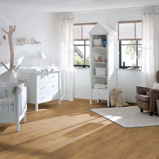 Amber Silvan Oak - Wood Essence Water Resistant 8mm Laminate Flooring