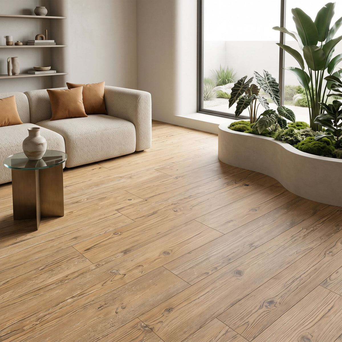 Aged Nordic Spruce - Wood Essence Water Resistant 8mm Laminate Flooring