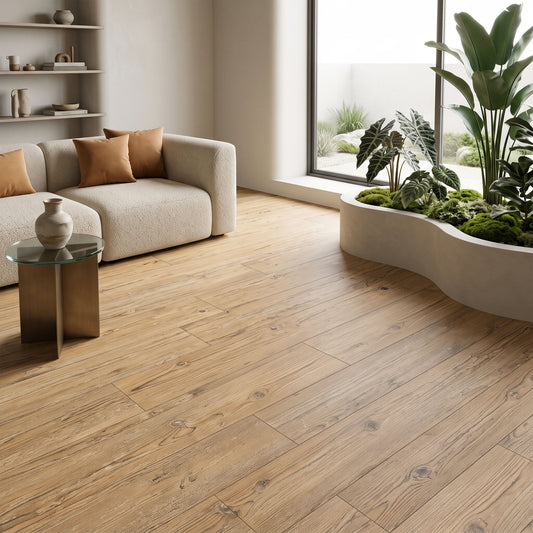 Aged Nordic Spruce - Wood Essence Water Resistant 8mm Laminate Flooring