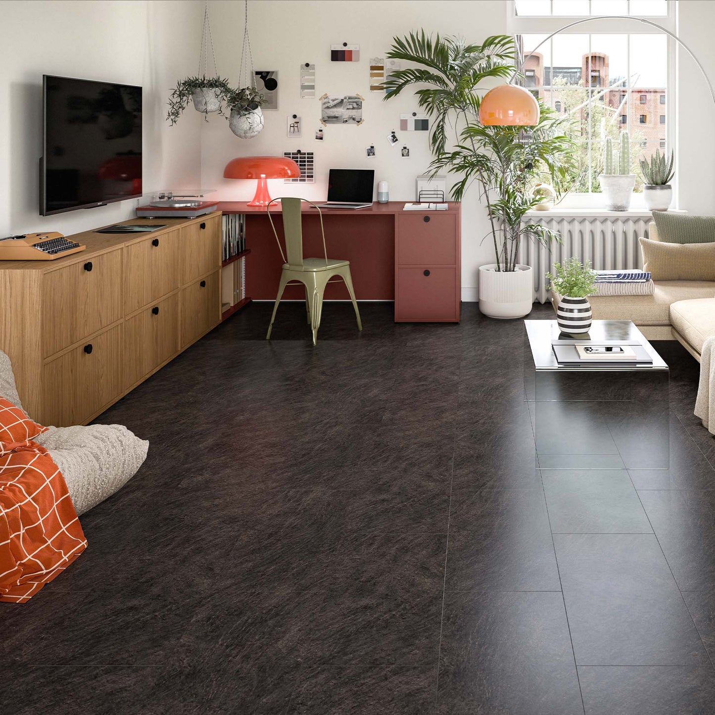 Shadow Slate - Stone Essence Aqua Water Resistant 8mm Laminate Flooring