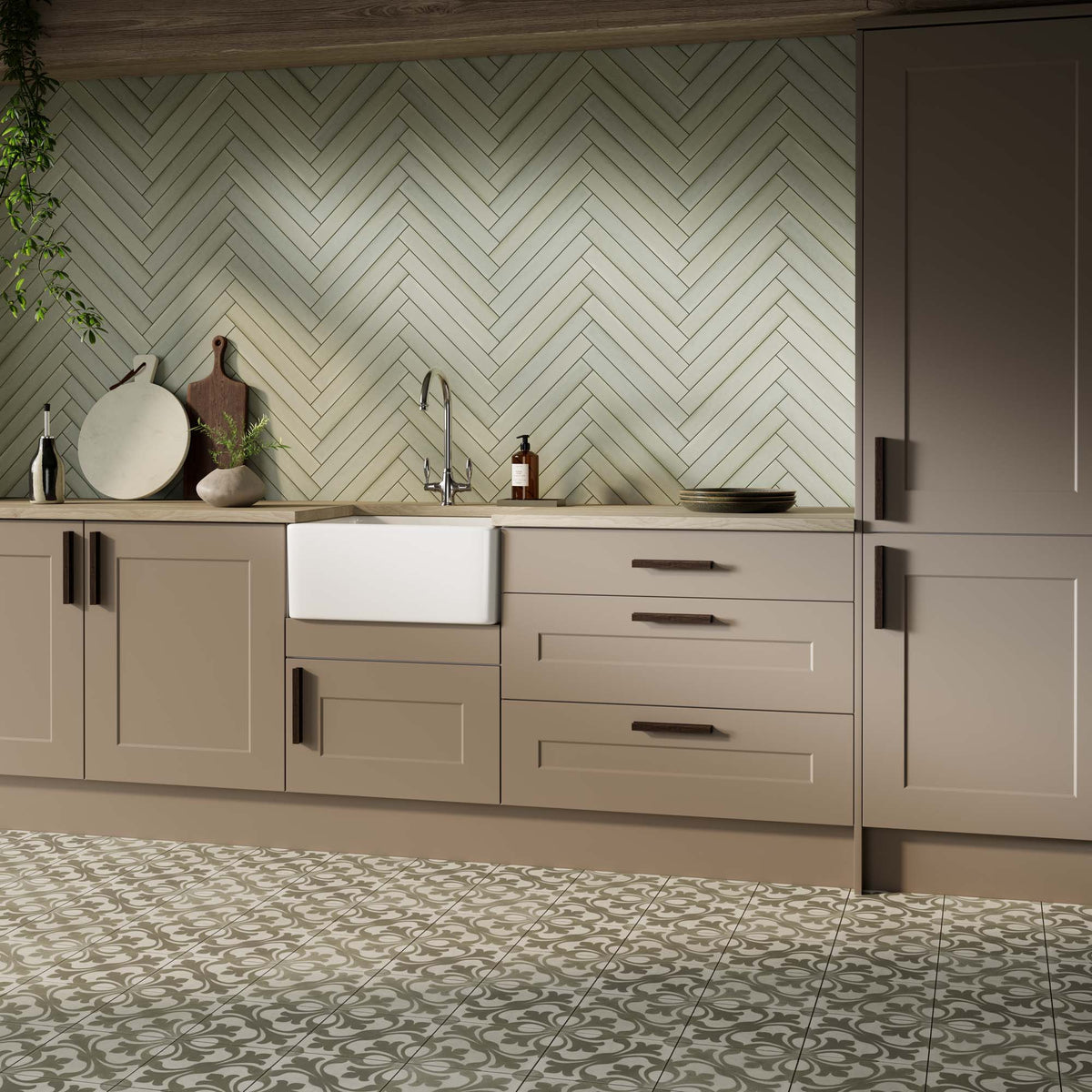 Aloe Stone Matt - Corvella Porcelain Wall & Floor Tile
