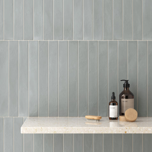 Blue Clay Matt - Corvella Porcelain Wall & Floor Tile