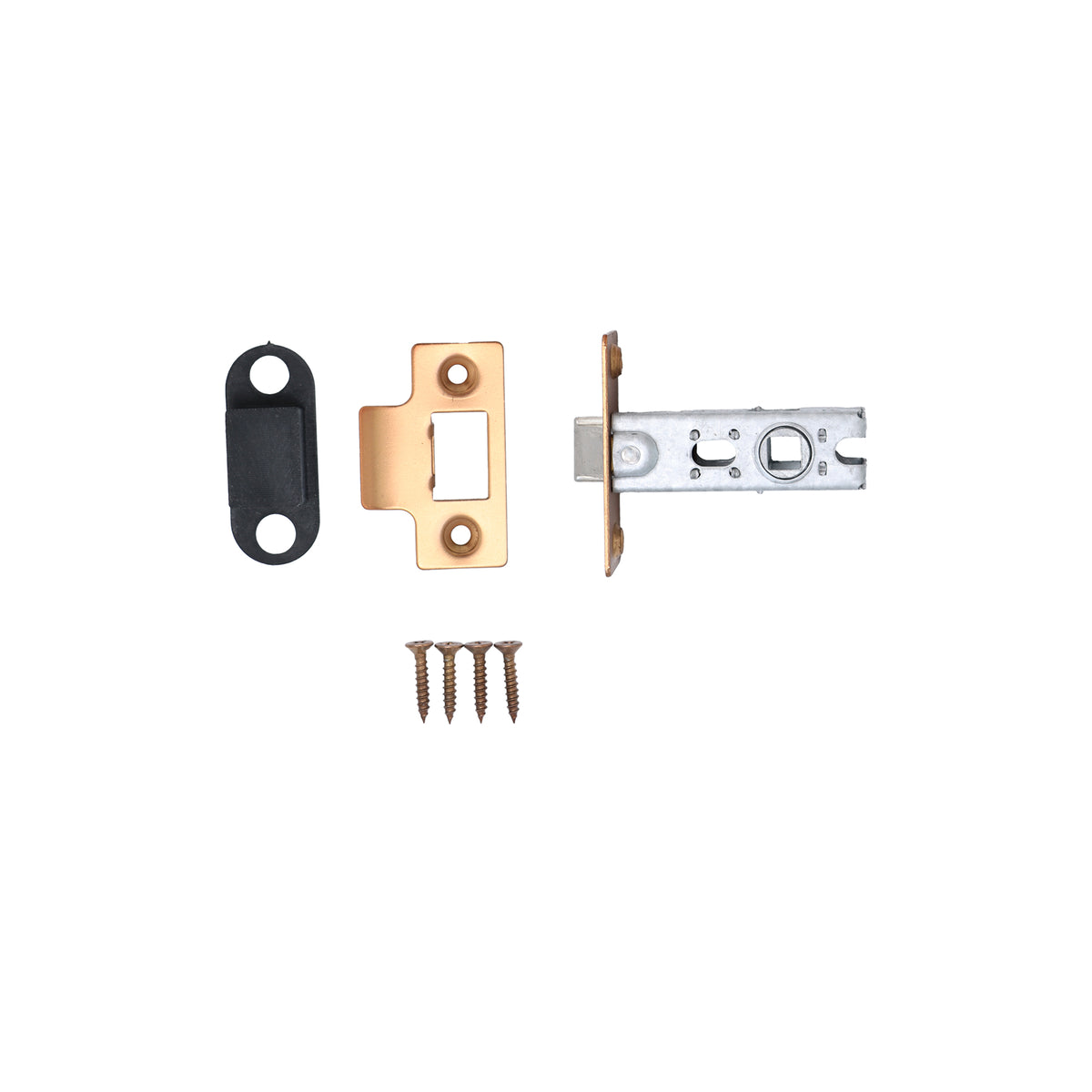 45mm Tubular Mortice Latch - Rose Gold