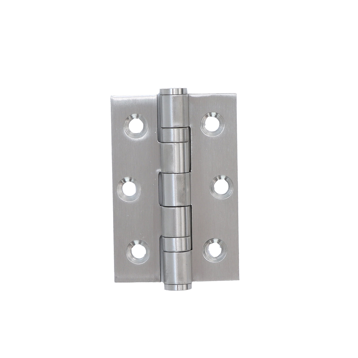 76mm Ball Bearing Hinge Pair - Satin Stainless Steel