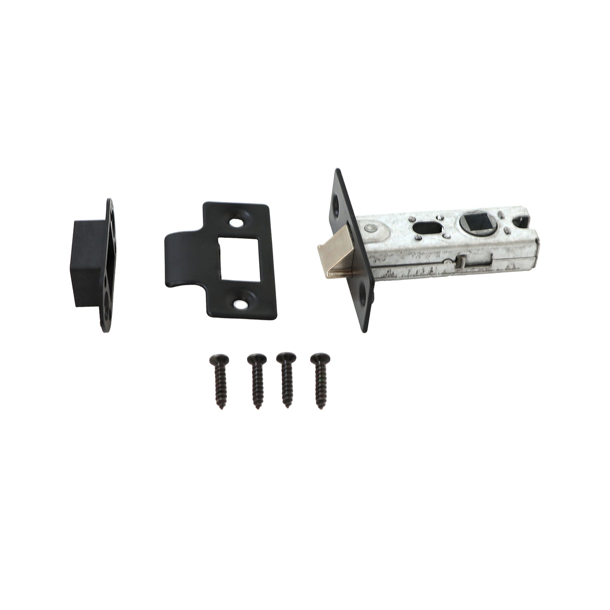 45mm Tubular Mortice Latch - Matt Black