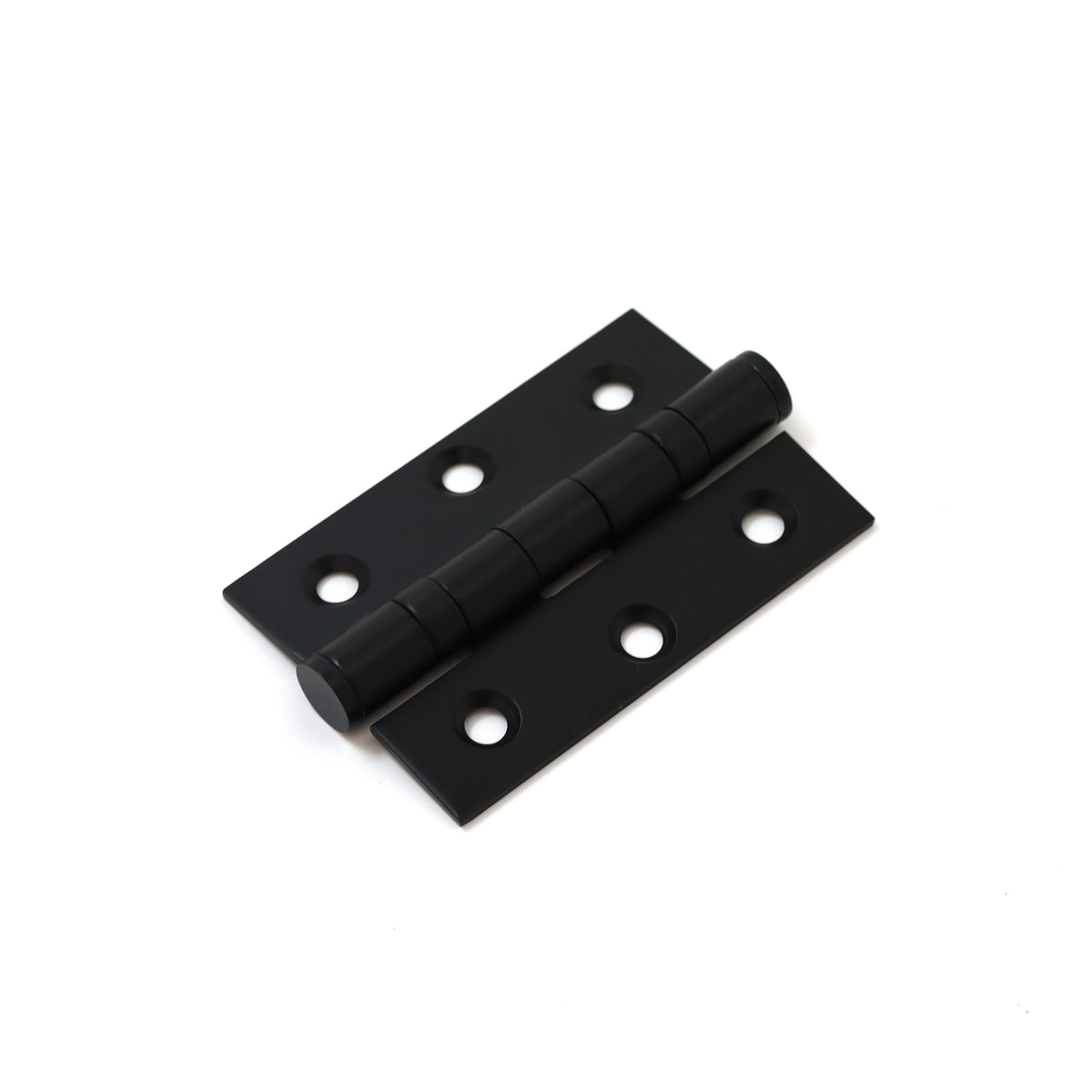 76mm Ball Bearing Hinge Pair - Matt Black
