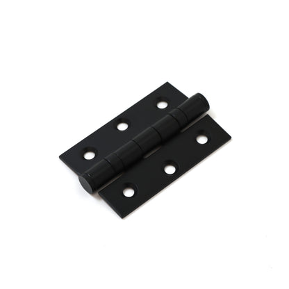 76mm Ball Bearing Hinge Pair - Matt Black